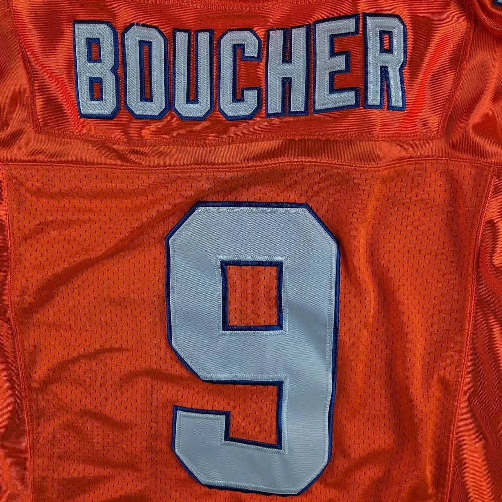 The Waterboy Bobby Boucher #9 Football Adam Sandler Jersey Mens S‎ Orange